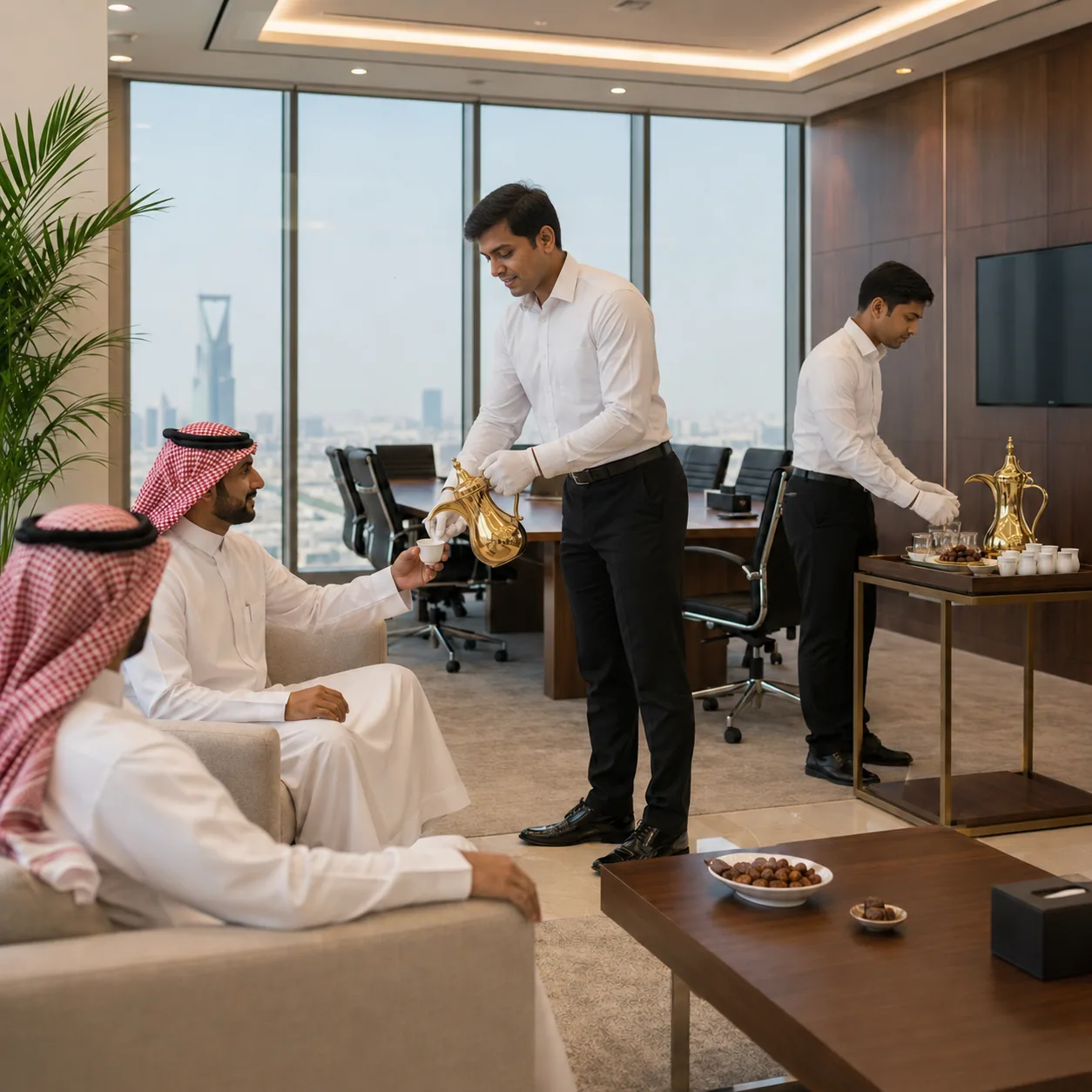 Hospitality staff وDrivers