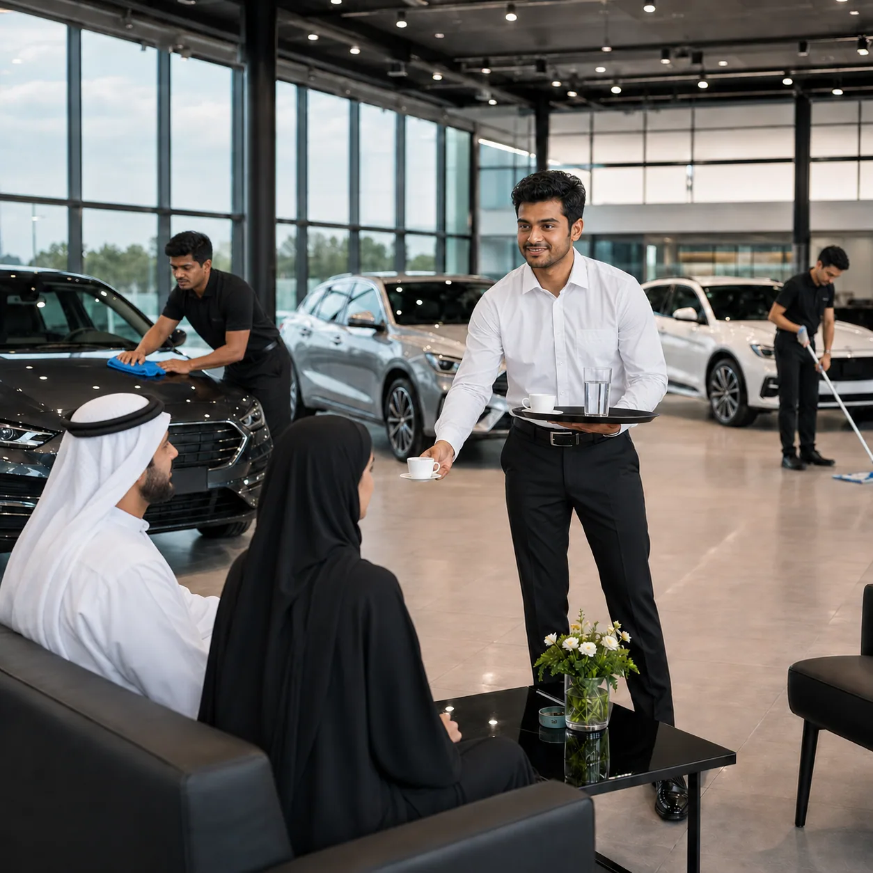 Technicians and skilled workers